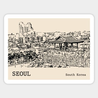 Seoul South Korea Magnet